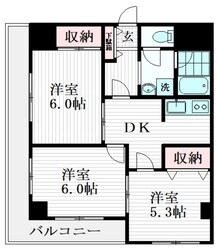 JUN朝霞台コートの物件間取画像